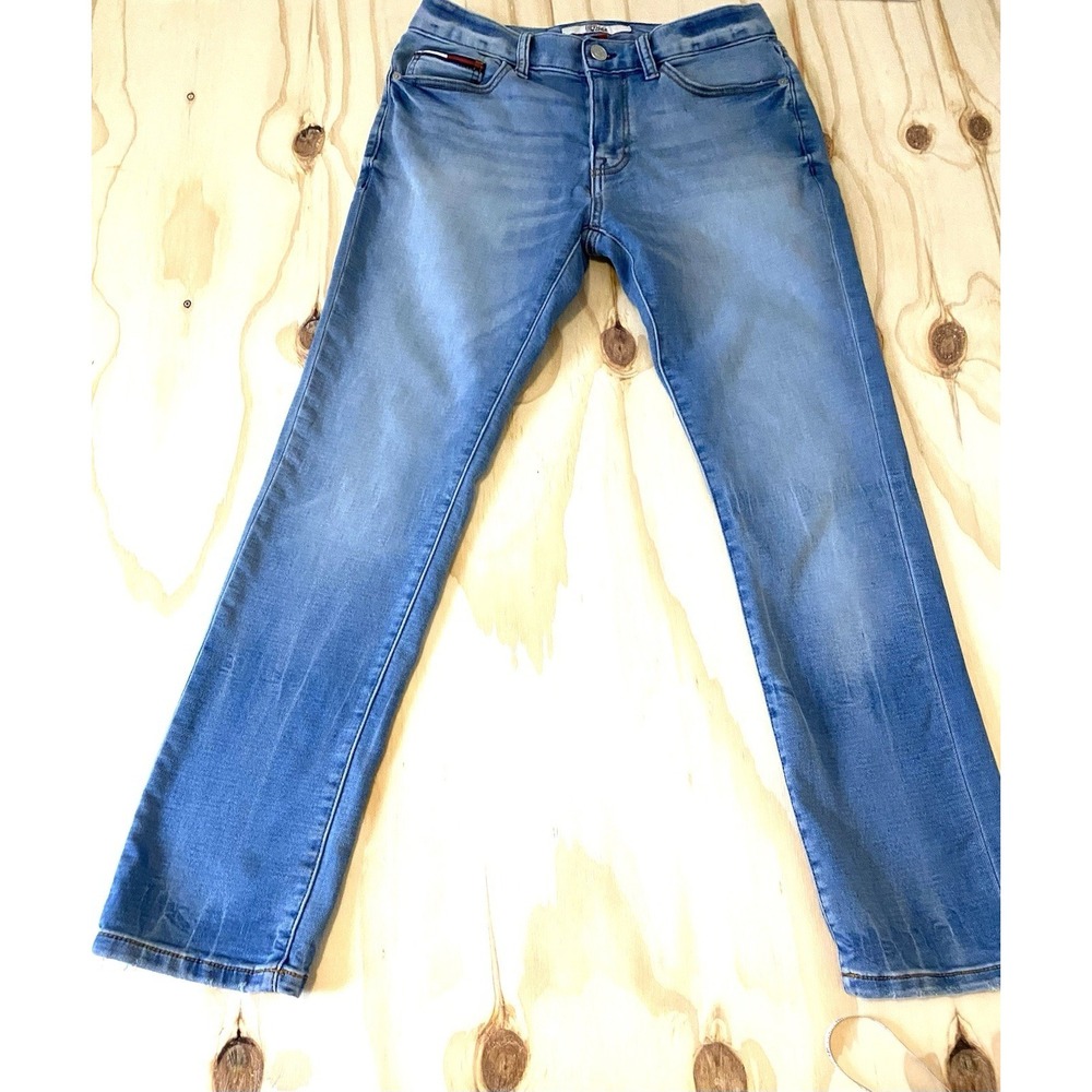 Tommy Hilfiger Men's Size 30W X 30L  Jeans Slim  Blue Denim  Straight Fit